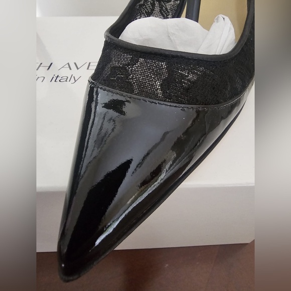 Saks Fifth Ave MADE IN ITALY Sz 7 - Picture 4 of 5